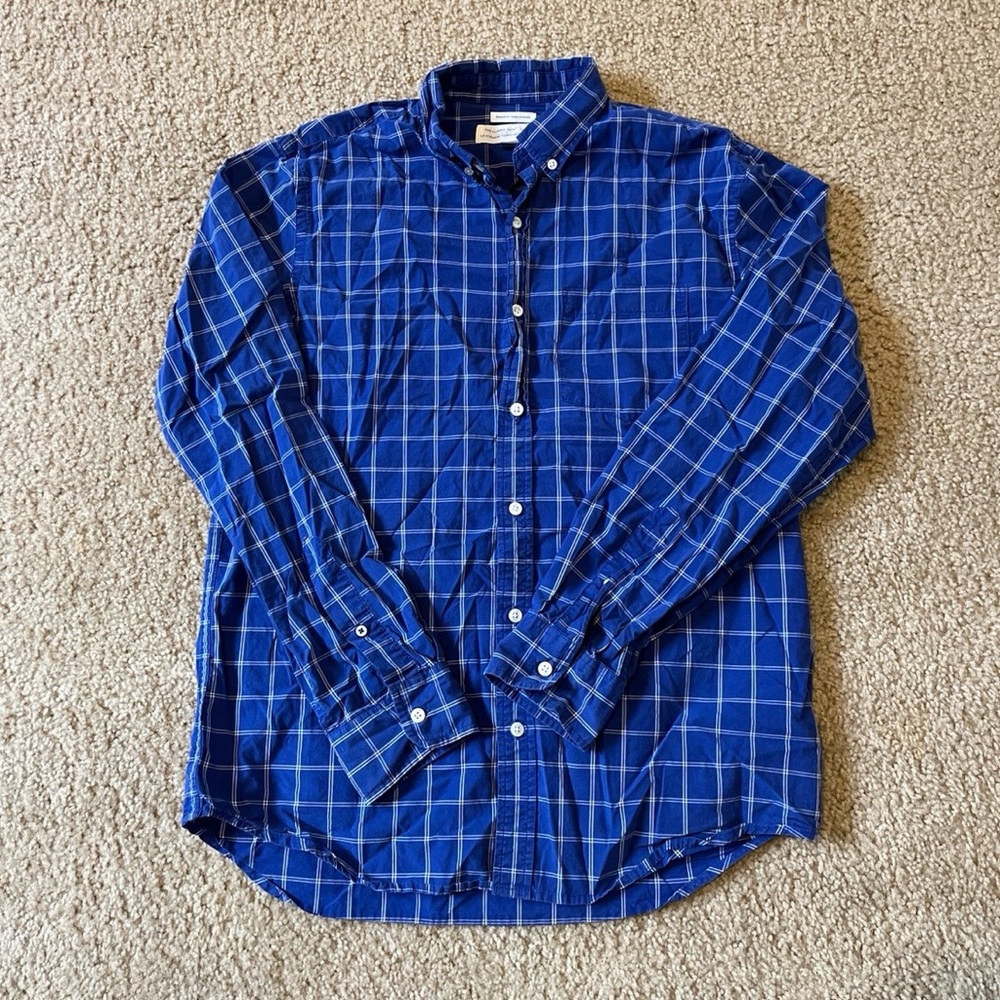 Blue Button Up Shirt